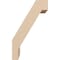Ekena Millwork 5-inch W x 6-inch D x 10-inch H Burlington Rough Cedar Woodgrain TimberThane Knee Brace, Primed BRCUR05X06X10BURRCPR - alternate 5